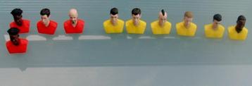 10 toppeez van de rode duivels voor kickertafel of potlood beschikbaar voor biedingen