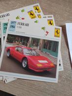 Fiches de collection Ferrari, Livres, Autos | Brochures & Magazines, Comme neuf, Enlèvement ou Envoi, Ferrari
