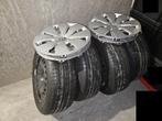 VW ID Buzz 18" stalen velgen + Hankook zomerbanden + doppen, Ophalen, 18 inch, Bestelwagen, Velg(en)
