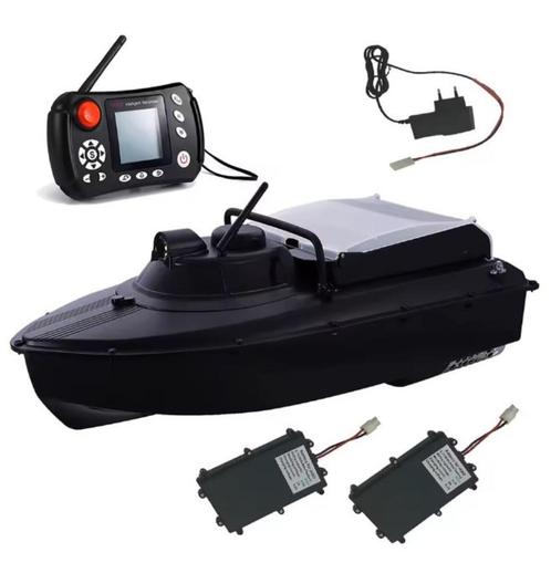 Voerboot Auto-Navigatie GPS Dieptemeter Fishfinder 2 Accu's!, Watersport en Boten, Hengelsport | Karpervissen, Nieuw, Verzenden