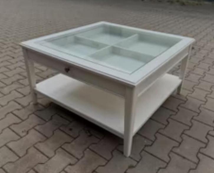 Table basse IKEA LIATORP, Huis en Inrichting, Tafels | Salontafels, Zo goed als nieuw, Glas, Ophalen