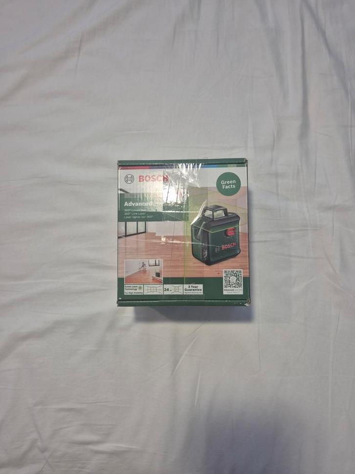 Laser ligne Bosch AdvancedLevel 360, Bricolage & Construction, Instruments de mesure, Distance, Enlèvement ou Envoi