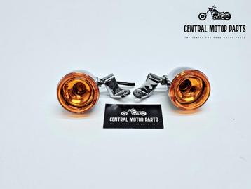 Chromen Knipperlicht voorkant voor Dyna beschikbaar voor biedingen