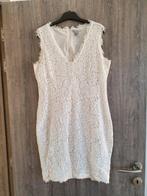 Robe en dentelle écru H&M taille M/L, H&M, Enlèvement ou Envoi, Taille 38/40 (M), Au-dessus du genou