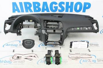 Airbag set Dashboard wit stiksels dak airbags Audi Q5 - 8R