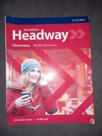Cahier d'exercices Headway Elementary 5e édition avec clé, Livres, Livres d'étude & Cours, Comme neuf, Liz & John Soars - Jo McCaul