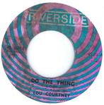 Lou Courtney ‎– Do The Thing / The Man Is Lonely, Gebruikt, 7 inch, Single, Ophalen of Verzenden