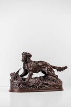 Bronze PJ Mène Épagneul à la feuille, Enlèvement, Comme neuf, Animal