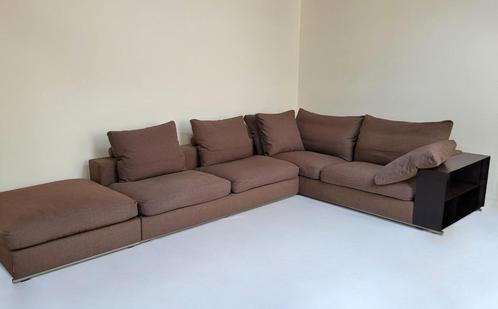 Flexform Groundpiece Modular Sofa, Maison & Meubles, Canapés | Salons, Comme neuf, Banc d'angle, Quatre personnes ou plus, Tissus