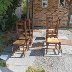 bois, Huis en Inrichting, Stoelen, Ophalen, Gebruikt, Hout