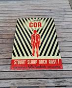 Cor Rombauts reclame 1950, Ophalen of Verzenden, Gebruikt, Reclamebord