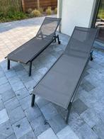 2 chaises longues 2022 aluminium très léger, Jardin & Terrasse, Utilisé