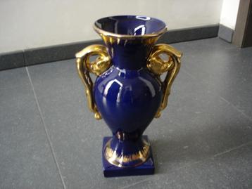 Vase bleu 35 cm