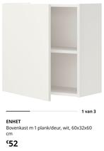 Ikea Enhet keukenkast 60x60x32, Ophalen
