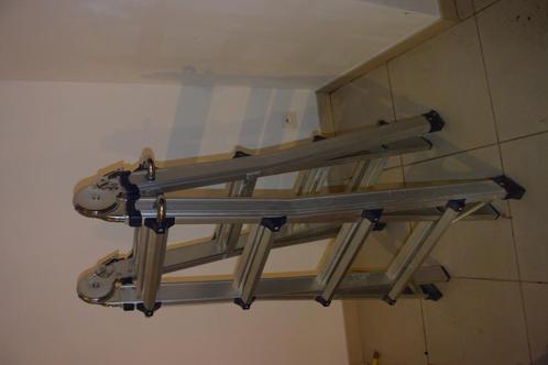 Echelle double, Doe-het-zelf en Bouw, Ladders en Trappen, Zo goed als nieuw, Trap, 2 tot 4 meter, Ophalen