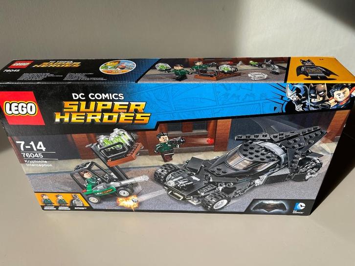 Lego L'INTERCEPTION DE LA KRYPTONITE LEGO DC Comics 76045 :, Kinderen en Baby's, Speelgoed | Duplo en Lego, Nieuw, Lego, Ophalen