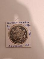 Zweden 50 kronor 1976 AG IN UNC !! Geres willy, Ophalen of Verzenden