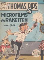 Thomas Pips 1966 - Microfilms en Raketten - 1 druk, Boeken, Stripverhalen, Gelezen, Eén stripboek, Ophalen of Verzenden, Buth