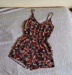 Jumpsuit - Playsuit - Oranje/bruin - Motief/print - 34 - €10, Kleding | Dames, Jumpsuits, Ophalen, H&M, Oranje, Zo goed als nieuw
