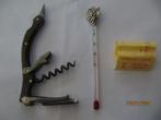 Set met flesontkurker met wijnthermometer., Ophalen of Verzenden, Nieuw