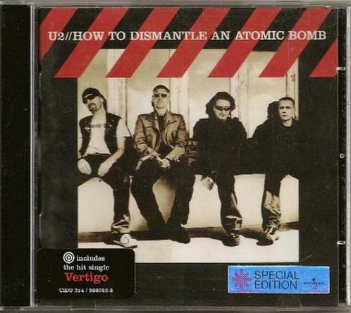 U2 - CD HOW TO DISMANTLE AN ATOMIC BOMB - SPECIAL EDITION, Cd's en Dvd's, Cd's | Rock, Zo goed als nieuw, Poprock, Verzenden