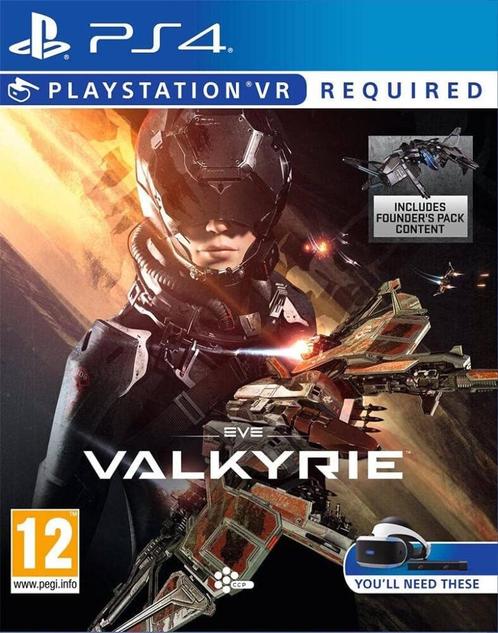 EVE VALKYRIE PS4 VR, Games en Spelcomputers, Games | Sony PlayStation 4, Zo goed als nieuw, Simulatie, 1 speler, Vanaf 12 jaar