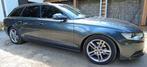 Audi A6 avant TFSI multitronic Sline pano trekh leder, Auto's, Audi, Zwart, 4 cilinders, 159 g/km, 5 deurs