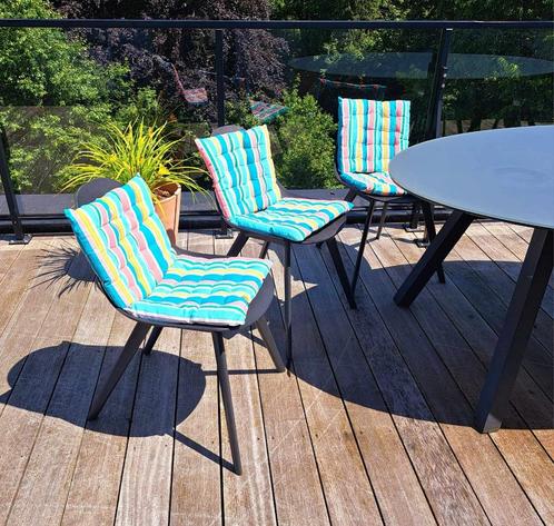 tuinstoelen 5 stuks, Tuin en Terras, Tuinmeubel-accessoires, Gebruikt, Ophalen