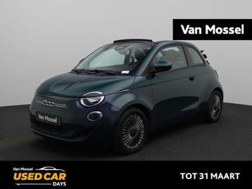 Fiat 500e C Icon 42 kWh | Navi | ECC | PDC | LMV | beschikbaar voor biedingen