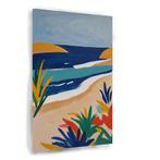 Strand Henri Matisse stijl canvas 60x90cm - 18mm., Verzenden
