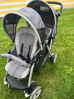 Poussette deux places, Kinderen en Baby's, Buggy's, Ophalen, Zo goed als nieuw