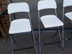4 barkrukken van Ikea opvouwbaar, Huis en Inrichting, Barkrukken, Ophalen