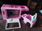 Barbie roze campervan, Ophalen, Gebruikt