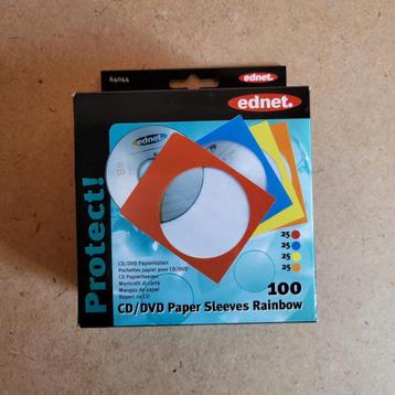 Papieren cd- & dvdhoesjes ca. 50 stuks beschikbaar voor biedingen
