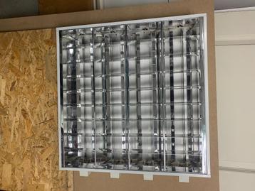 7 stuks TL armatuur 60x60 inbouw  beschikbaar voor biedingen