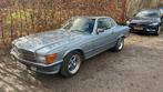 Perfecte 560SL, 2+2 zit , Recaro's, EURO bumpers en lichten., Auto's, Oldtimers, 4 zetels, Achterwielaandrijving, Cabriolet, Blauw