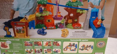 Zoef zoef dieren VTECH avonturenjungle, Kinderen en Baby's, Speelgoed | Vtech, Zo goed als nieuw, 6 maanden tot 2 jaar, Ophalen of Verzenden