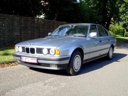 BMW 520i E 34, Auto's, BMW, Particulier, 5 Reeks, Benzine, Cabriolet, Overige kleuren, Leder, Onderhoudsboekje, Ophalen