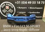 BMW 1 serie achterbumper diffuser F20 LCI M-SPORT 2015-2020, Gebruikt, Ophalen of Verzenden, Bumper, Achter