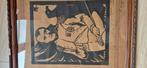 Oude gravure met afbeelding van Napoleon, Ophalen