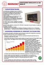 Aérotherme Gaz Siroc serie ET type 65, 800 watts ou plus, Comme neuf, Enlèvement, Autres types