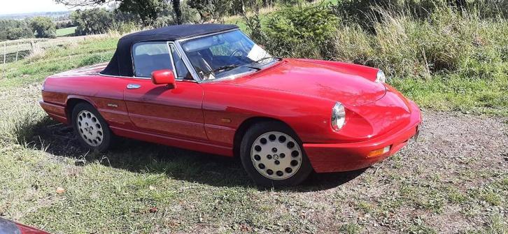 Ancêtre Alfa Roméo Spider, Auto's, Volkswagen, Particulier, Overige modellen, Benzine, Cabriolet, 2 deurs, Handgeschakeld, Rood