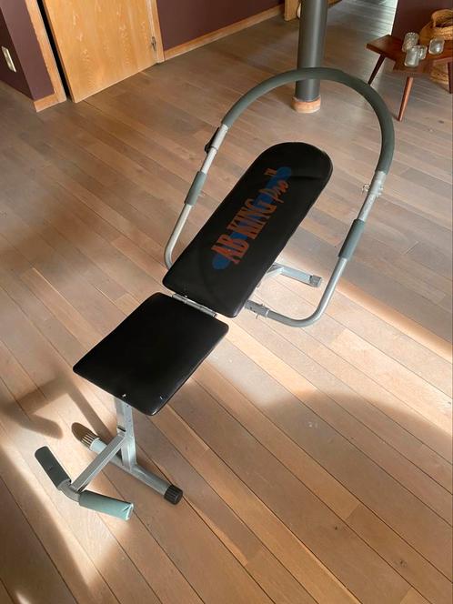 Fitness toestel - AB King, Sport en Fitness, Fitnessapparatuur, Gebruikt, Krachtstation, Armen, Benen, Borst, Buik, Rug, Metaal