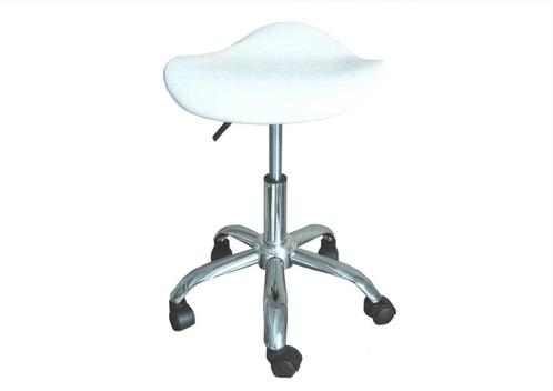 Professionele salonkruk. Design Curve -- Werkkruk, Huis en Inrichting, Krukjes, Nieuw, Staal, In hoogte verstelbaar, Ophalen of Verzenden