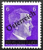 Gedenazificeerde postzegel A.Hitler 1945 POSTFRIS, Overige periodes, Ophalen of Verzenden, Postfris