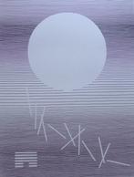 MICHEL SEUPHOR / HEXAGRAMMES YI-KING / ZW-W LITHO / 75x55cm, Antiek en Kunst, Ophalen of Verzenden