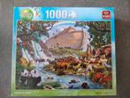 King puzzel Noah's ark - 1000 stuks, Hobby & Loisirs créatifs, Sport cérébral & Puzzles, Comme neuf, 500 à 1500 pièces, Puzzle