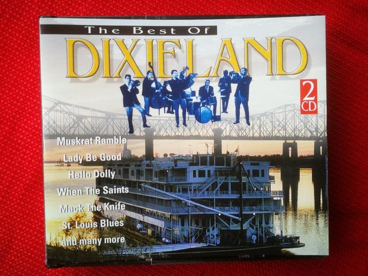 2CD-box Best of Dixieland (779 jazz ), CD & DVD, CD | Jazz & Blues, Comme neuf, Jazz, Enlèvement ou Envoi