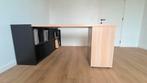 Bureau ikea (lagkapten / Alex / Kalax) weg wegens scheiding, Huis en Inrichting, Bureaus, Ophalen, Zo goed als nieuw, Bureau