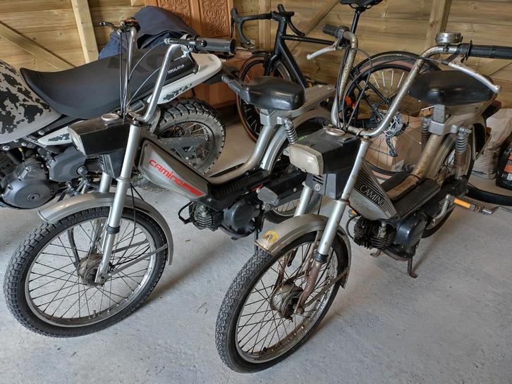 Lot van 2 Honda Camino mono klasse A en klasse B., Fietsen en Brommers, Brommers | Oldtimers, Ophalen